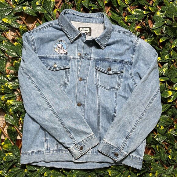 Oh My Disney Magic Carpet Denim Jacket Size XL - Picture 5 of 9